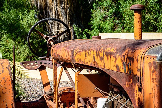 Old tractor in Gilbert, AZ