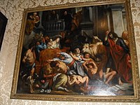 Christ expelling the money changers from the temple (c. 1650) by Jacob Jordaens