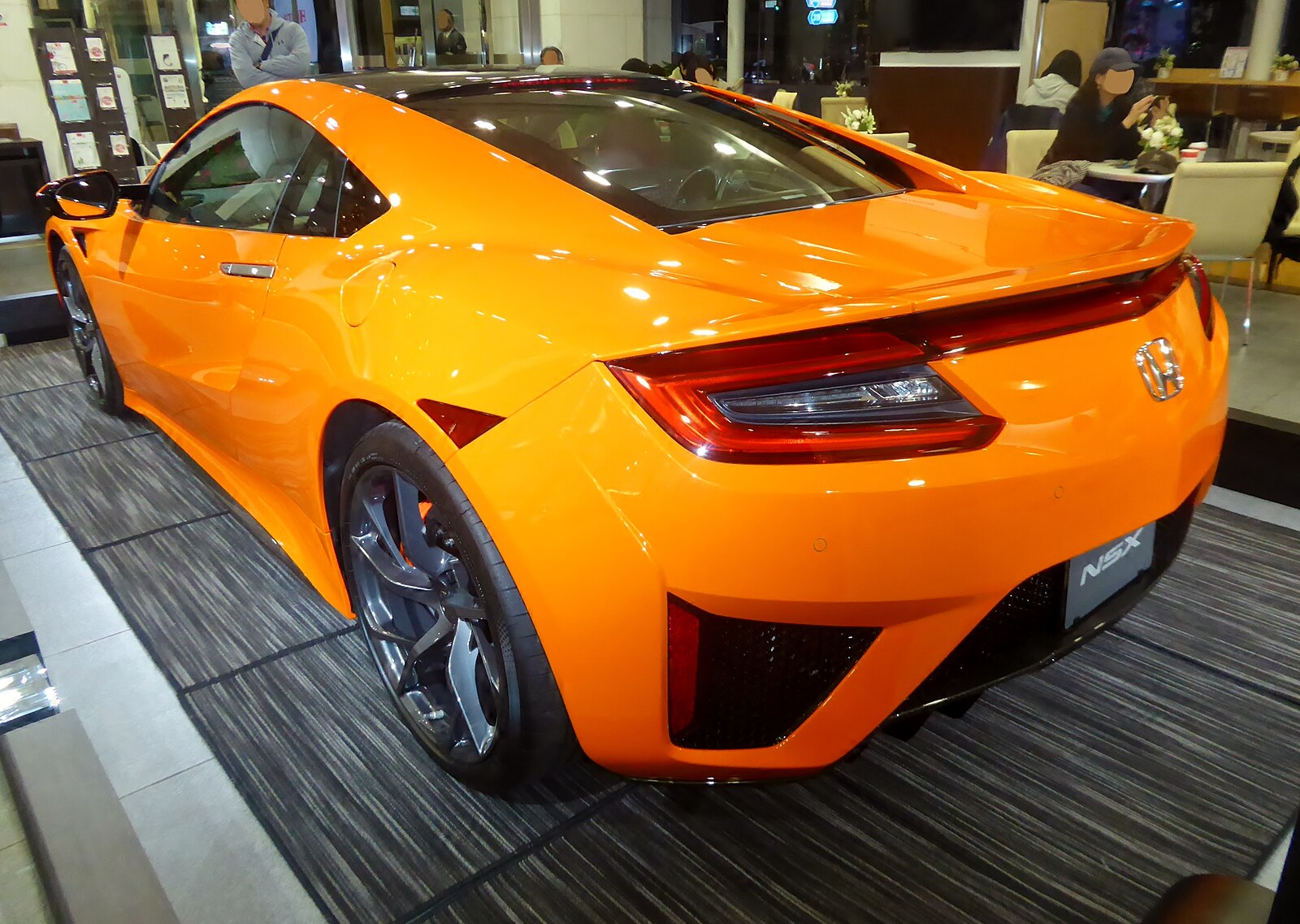 Honda NSX Orange