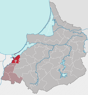 Location of the district