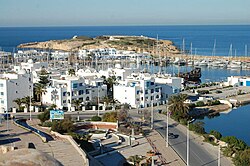 Overview of Monastir Marina