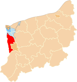 Location within the voivodeship