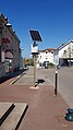 Panneau routier avec panneau solaire, Basse-Goulaine - 02.jpg