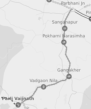 <span class="mw-page-title-main">Parbhani-Parli Vaijnath line</span> Railway line in Maharashtra, India