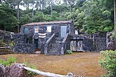An example of the local farm-style home in the Forest Park of Prainha, São Roque do Pico