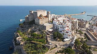 <span class="mw-page-title-main">Peniscola Castle</span> Castle in Peniscola, Castellón, Valencian Community, Spain