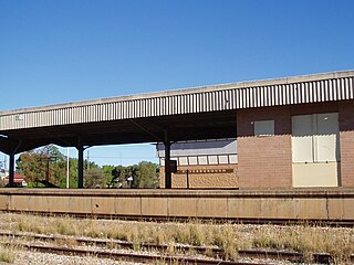 Peterborough railway station, South Australia Railway station in South Australia