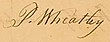 firma di Phillis Wheatley