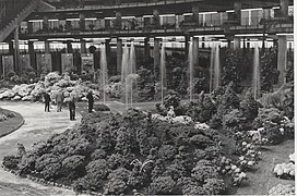 Gli interni durante Euroflora 1966
