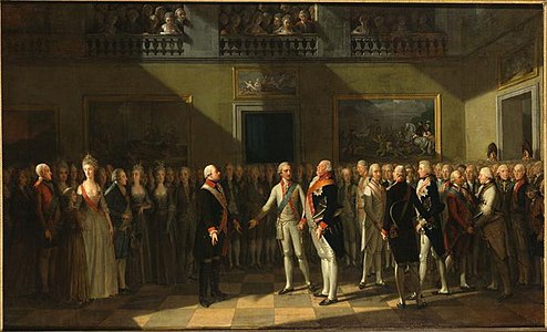 Conferência de Pillnitz, em agosto de 1791.