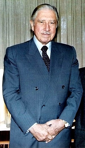 Augusto Pinochet,overleden in 2006