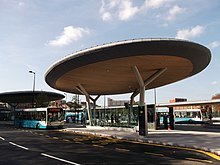 Chatham Bus Interchange Station, October 2011 Platform A, Chatham Bus Station (geograph 2646990).jpg