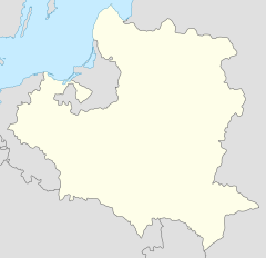 Mapa lokalizacyjna Polski w 1771 r.