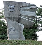 Monument to Polish soldiers in Crostwitz near Bautzen