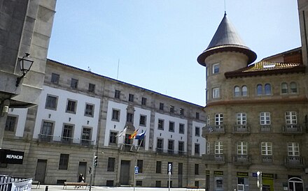 Palace of Justice and seat of the Provincial Court in the Province of Pontevedra