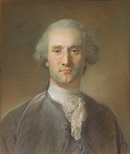 Portrét muže od Jean-Baptiste Perronneau, pastel, Národní galerie umění.jpg
