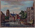 Prent zicht op de Kolk, de Korenbeurs en de Sint-Laurenskerk 1744.jpg