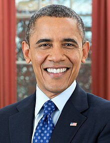 Barack Obama, the first mixed-race President of the United States President Barack Obama, 2012 portrait crop.jpg