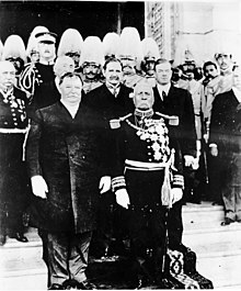Howard Taft and Porfirio Diaz, historic first presidential summit, Ciudad Juarez, Mexico, 1909 Presidents Taft and Diaz, Oct. 1909.jpg