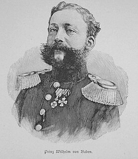 Prince William of Baden (1829–1897) German prince (1829-1897)