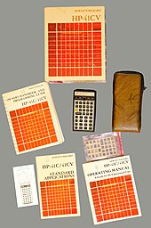 Iconic HP-41C Calculator (Memory is not lost) Poster by SuperEugen