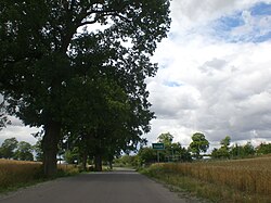 Entrance to the village