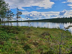 Lampinäkymä koillisnurkasta lounaaseen.