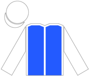 Racing silks of Jacques Wertheimer