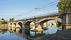 Béziers Eisenbahnbrücke.