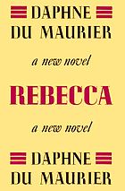 The cover of 1938 book Rebecca