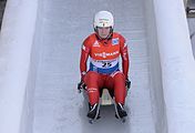 Deutsch: Vorletztes Saisonrennen im Rennrodel-Weltcup der Saison 2014/15 vom 19. bis 22. Februar 2015 in Altenberg/Erzgebirge. Tag 1: Training. English: Luge world cup race season 2014/15 in Altenberg/Germany, 19th to 22nd Februar 2015. Day 1: training.