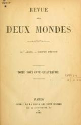 Revue des Deux Mondes - 1921 - tome 64.djvu