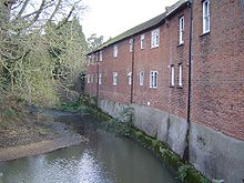 River Ember (preserved upper corollary channel) beside the Ember Mill