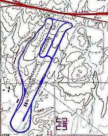 Layout des Riverside International Raceway (Version 1969-1988)