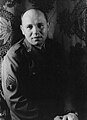 Artist Romare Bearden, photographed in his military uniform in 1944.