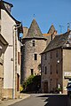 * Nomination: Road D42 in Sénergues (the castle is visible in the background), Aveyron, France. --Tournasol7 23:15, 24 April 2017 (UTC) * * Review needed