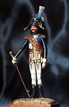 A custom model of French soldier Jean Nicolas Senot (fr:Jean Nicolas Senot) Senot figurine Jebulon.jpg