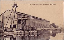 The engine and boiler factory at Saint-Denis Saint-Denis.Canal Saint-Denis.Chantier de la Loire.jpg