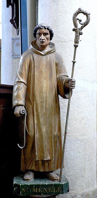 <span class="mw-page-title-main">Meneleus of Menat</span> French Monk