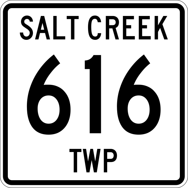 File:Salt Creek Township Route 616, Holmes County, Ohio.svg