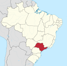 Sao Paulo in Brazil.svg