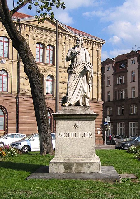 Schillerdenkmal Ludwigsburg DSC 3188, Ausschnitt