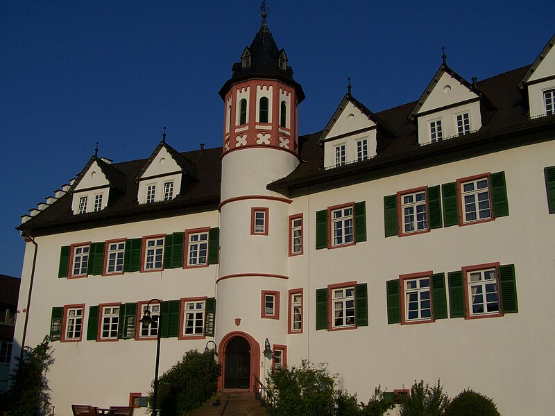 File:Schloss Schönberg in Hessen, Ansicht des Hauptgebäudes.JPG