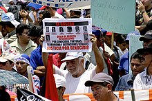 Calls for justice in the wake of the Guatemalan genocide Se buscan - pidiendo justicia en Guatemala.jpg