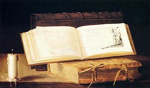 Libros y vela (1625), Museo Boijmans Van Beuningen, Róterdam
