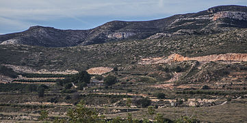 Serra del Caballó vista des del Matamon.
