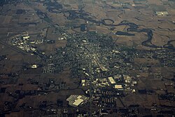 Aerial view of Seymour