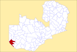 Distretto di Shang'ombo – Mappa