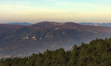 Signal de Saint-Pierre in the Vaucluse Mountains Signal de Saint-Pierre, Monts de Vaucluse by JM Rosier.JPG