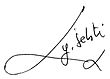 firma di Youcef Sebti